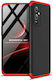 GKK 360 Full Cover Πλαστικό Μαύρο / Κόκκινο (OnePlus 9)