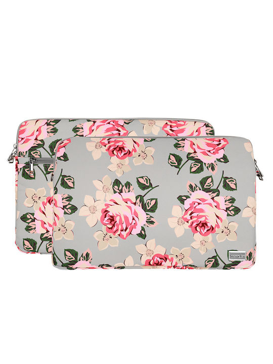 Wonder Θήκη για Laptop 16" Grey And Roses POK04...