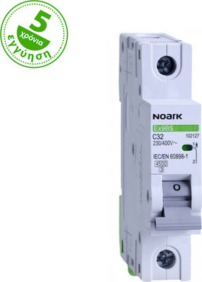 Noark Automatische Sicherung 20A Einpolig 101596