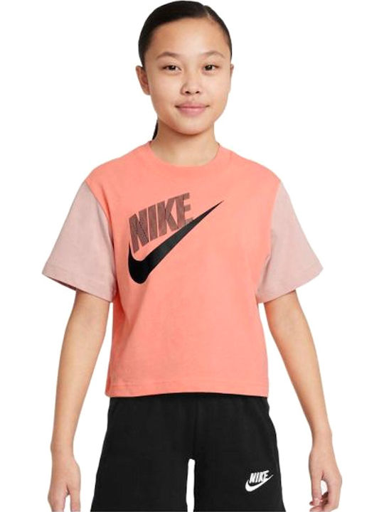 Nike Детска тениска Оранжев Sportswear