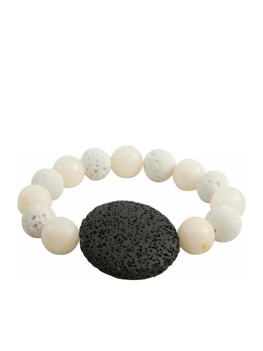 Bracelet with Lava Stones