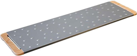 Ready Ορθογώνια Πλάκα Σερβιρίσματος Inox Με Λαβή