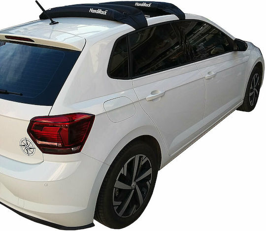 HandiWorld Μπάρες Οροφής Φουσκωτές Handirack για Volkswagen Polo 2019+ (Σετ χωρίς πόδια) Μαύρες