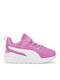 Anzarun Kids Sports Shoes Running with Hoop & Loop Closure Pink