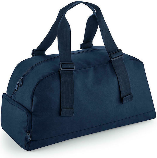BagBase BG278 Recycled Essentials Holdall Сак Вояж 35лт Военноморските сили Текстилен Д55xШ25xВ28см.