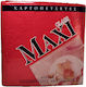 Maxi Class 80 Napkins 2 Ply Red 38x38cm