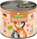 Granata Pet Foods Delicatessen Pate Wet Food for Cats in Cans with Turkey Grain-Free 200gr