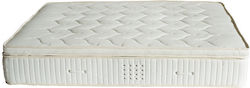 Elatirio Strom Semi Double Latex Mattress Topper Latex with Elastic Straps 130x200x4cm