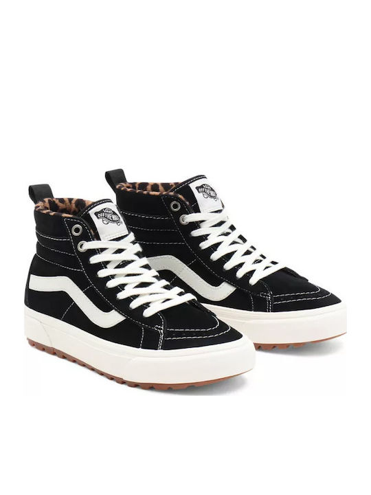 Vans Sk8-Hi Γυναικεία Ανατομικά Μποτάκια Μαύρα