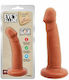 Chisa Novelties Eve's Allure Glass Dildo With Suction Cup Brown 18cm