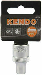 Kendo Socket Hex with Square Drive 1/2" Diameter 19mm