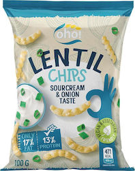 Oho! Lentil Chips Γαριδάκια από Φακές 100gr