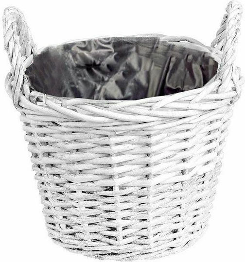 JK Home Decoration Garden Decoration Basket Wicker 30x23cm 30x23cm 2 Pieces 50032