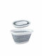 Aria Trade Plastic Storage Basket Gray 25lt