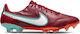 Nike Tiempo Legend 9 Elite FG Χαμηλά Ποδοσφαιρικά Παπούτσια με Τάπες Team Red / Mystic Hibiscus / Bright Crimson / White