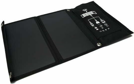 Αναδιπλούμενο Ηλιακό Panel Φορτιστής 14W με USB Output (Φορητών Συσκευών) (000.230.8824)