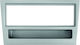 Phonocar DIN Fascia Panels 2 Din Silver for Opel Agila / Corsa / Vivaro Suzuki Wagon R+ 2006