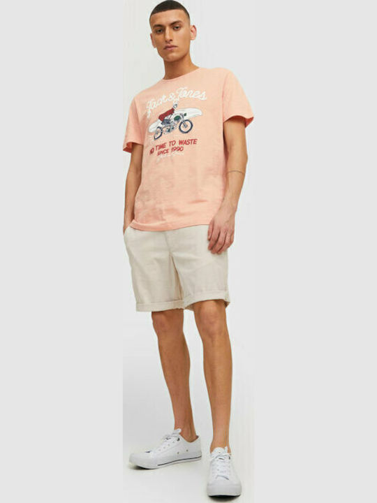 Tricou roz coral
