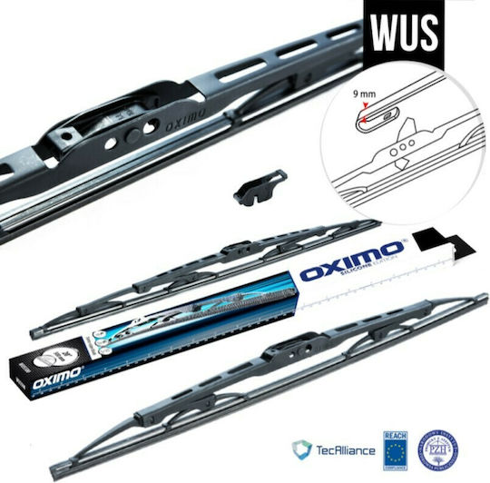 Oximo Metal Wus Υαλοκαθαριστήρας Αυτοκινήτου Οδηγού 300mm