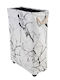 Ankor Wäschekorb aus Stoff Faltbar 19x40x60cm Weiß
