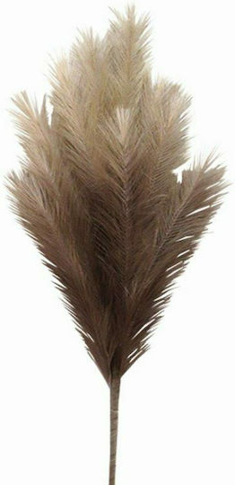 Artificial Decorative Branch Pampas Grass Brown/buffet 100cm Art et Lumiere