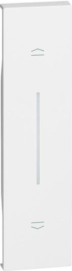 Legrand Living Now Shutter Switch Front in White Color KW05