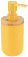 Atmosphera Tabletop Plastic Dispenser Yellow