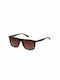 Lee Cooper Sunglasses with Black Plastic Frame and Brown Lens LC1299.C4