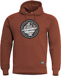 Pentagon Phaeton Hoodie Hanorac Maroon Red