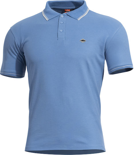 Pentagon Aniketos Μπλούζα Polo Dawn Blue