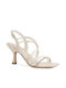 Tamaris Women's Sandals Beige with Thin High Heel