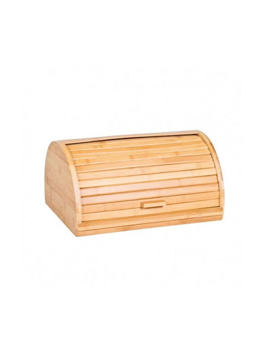 Marva Bamboo Bread Box with Lid Brown 40x32cm 604000