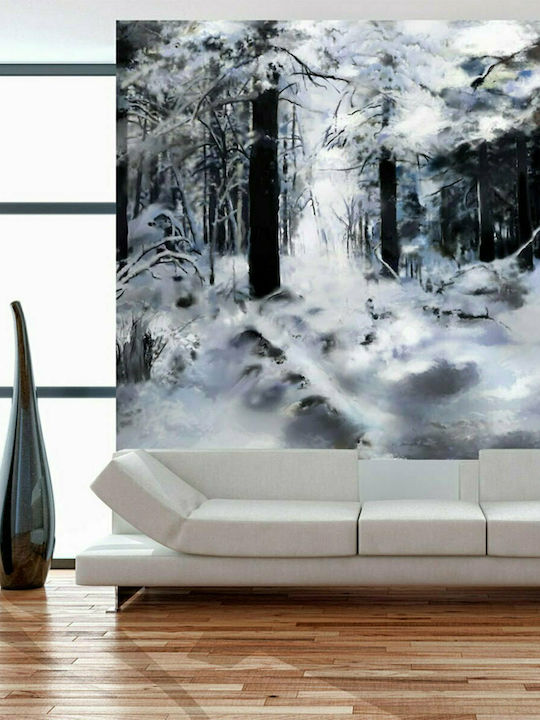 Tapet de Perete 200x154cm Winter Forest Tesatura