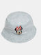 Alouette Παιδικό Καπέλο Bucket Υφασμάτινο Disney Minnie Mouse Γκρι