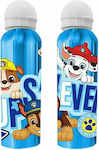 Kids Aluminium Water Bottle Paw Patrol Light Blue 500ml