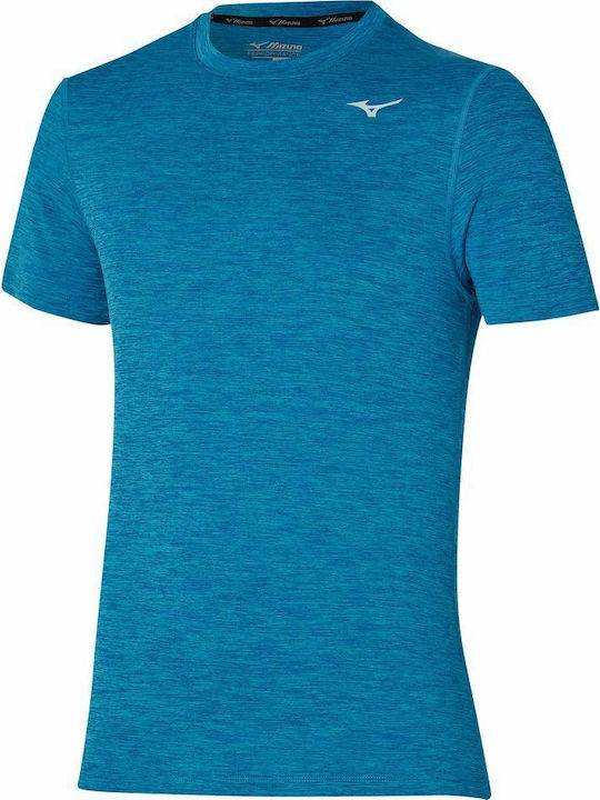Mizuno Impulse Core Sportliches T-Shirt Blau