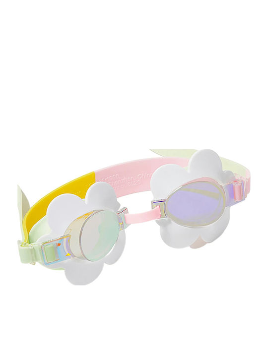 Sunnylife Flower Swimming Goggles Kids Transparent