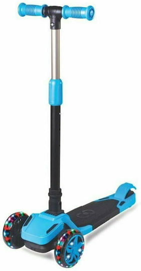 Furkan Toys Kids Scooter Cool Wheels 3-Wheel for 3+ Years Blue