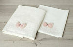 New Life Baptism Towel Set Εκρού