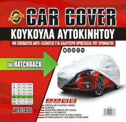 Autostatus Acoperă pentru Mașină 432x165x125cm care se fixează cu curele