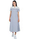 Ralph Lauren Summer Midi Dress White