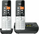 Gigaset Comfort 500A Cordless Phone with Greek Menu Silver/Black