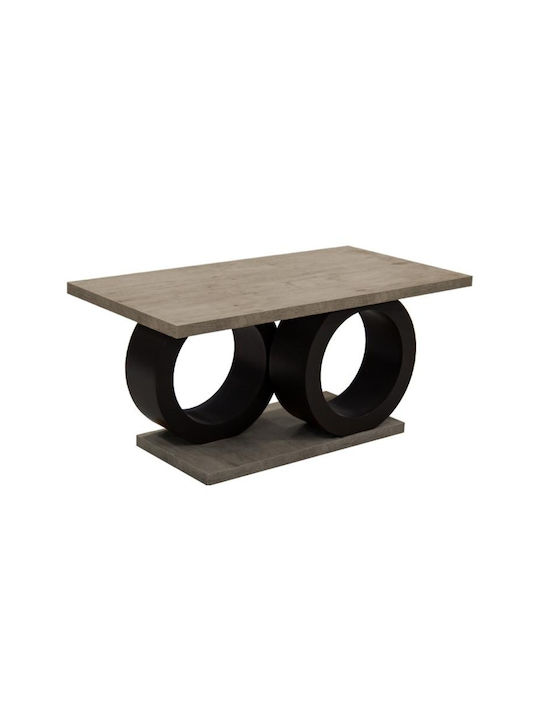 Rectangular Coffee Table Oregon Grey Oak L115xW...