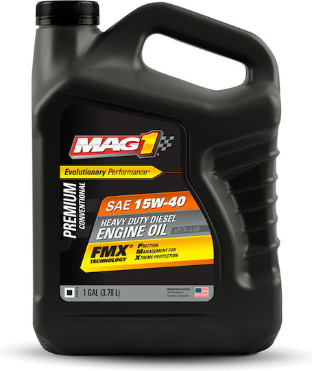 MAG1 Heavy Duty Engine Diesel Oil Λάδι Αυτοκινήτου 15W-40 3.78lt