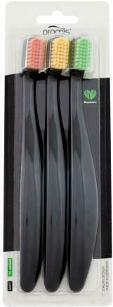 Promis Care Triopack Toothbrush Zahnbürste Weich Black 3Stück