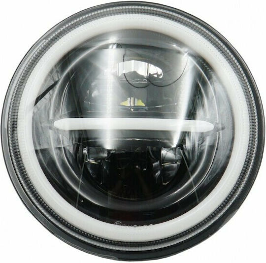 Roundς Headlights Car LED Jeep Wrangler 1pcs