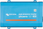Victron Energy Phoenix VE.Direct GFCI 12/800 Inverter Καθαρού Ημιτόνου 12V Μονοφασικό