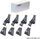 Cruz Legs for Roof Bars for Hyundai Getz 2002-2010 3D/5D Hyundai Getz 4pcs