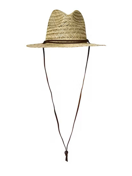 Quiksilver Ψάθινο Ανδρικό Καπέλο Μπεζ