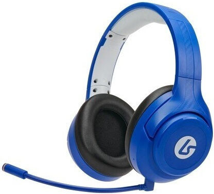 Lucidsound LS15X Ασύρματο Over Ear Gaming Headset με σύνδεση 3.5mm Shock Blue